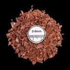 GRADELYGEMS Sunstone Bold Crushed Stone 3-5mm for Vase Fillers, Jewelry Design, Resin Art & Decor