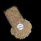 Natural Unakite 1-3mm Crushed Stone by GRADELYGEMS for Resin Work, Inlay & Decorative Creations