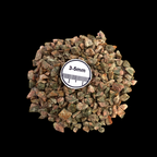 GRADELYGEMS Unakite Decorative Crushed Gemstone 3-5mm for Jewelry, Resin Work & Statement Decor