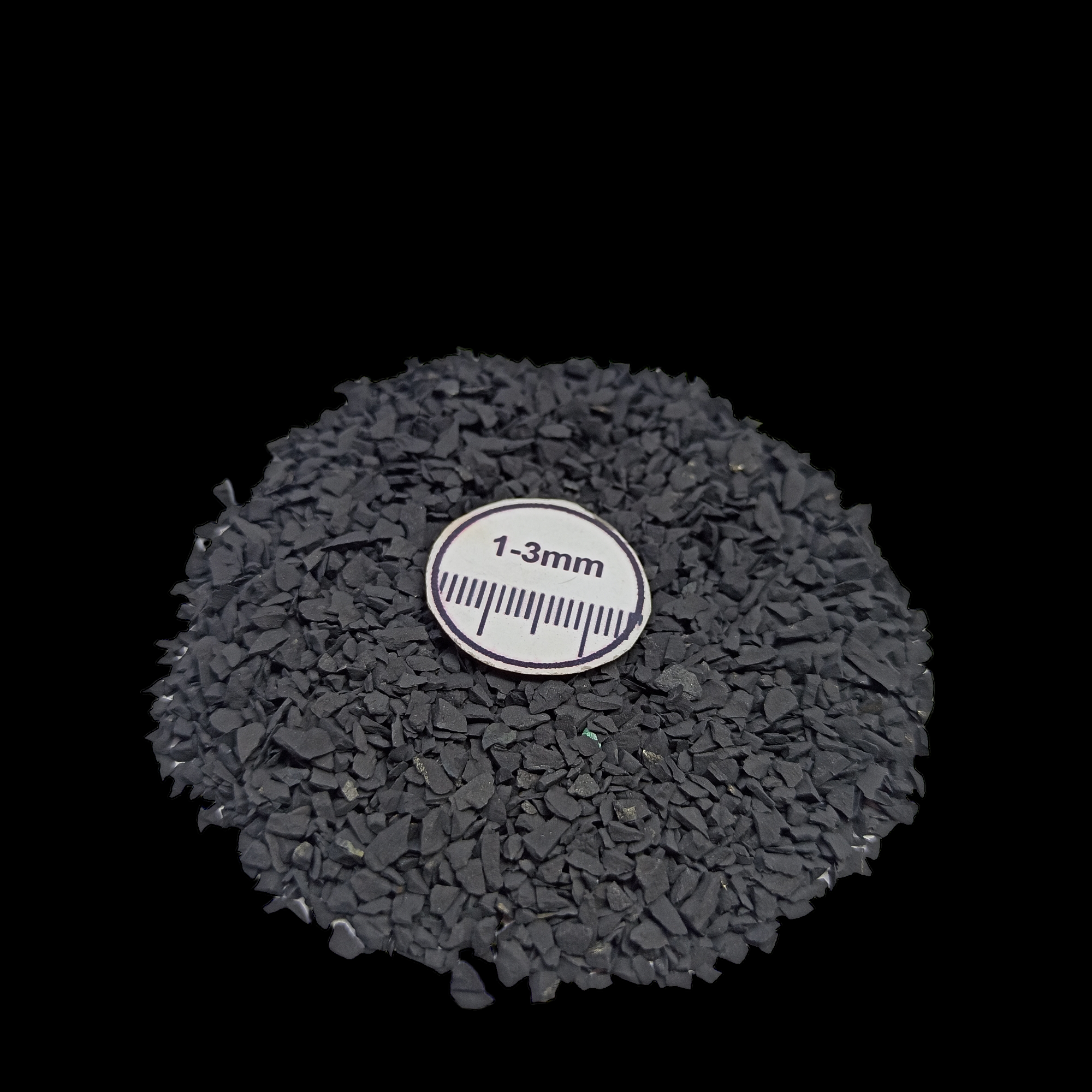 Natural Shungite Loose Stone 1-3mm by GRADELYGEMS for Resin Art, Jewelry Design & Premium Decor