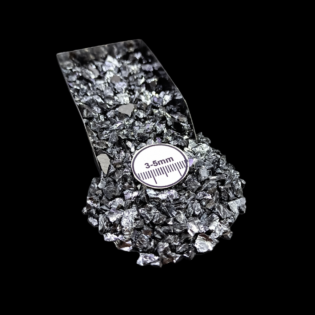 GRADELYGEMS Siliconite Decorative Crushed Gemstone 3-5mm for Jewelry, Resin Work & Statement Decor