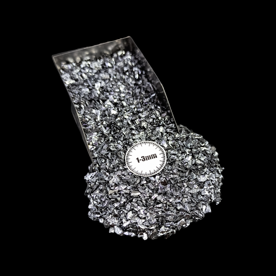 Natural Siliconite 1-3mm Crushed Stone by GRADELYGEMS for Resin Work, Inlay & Decorative Creations