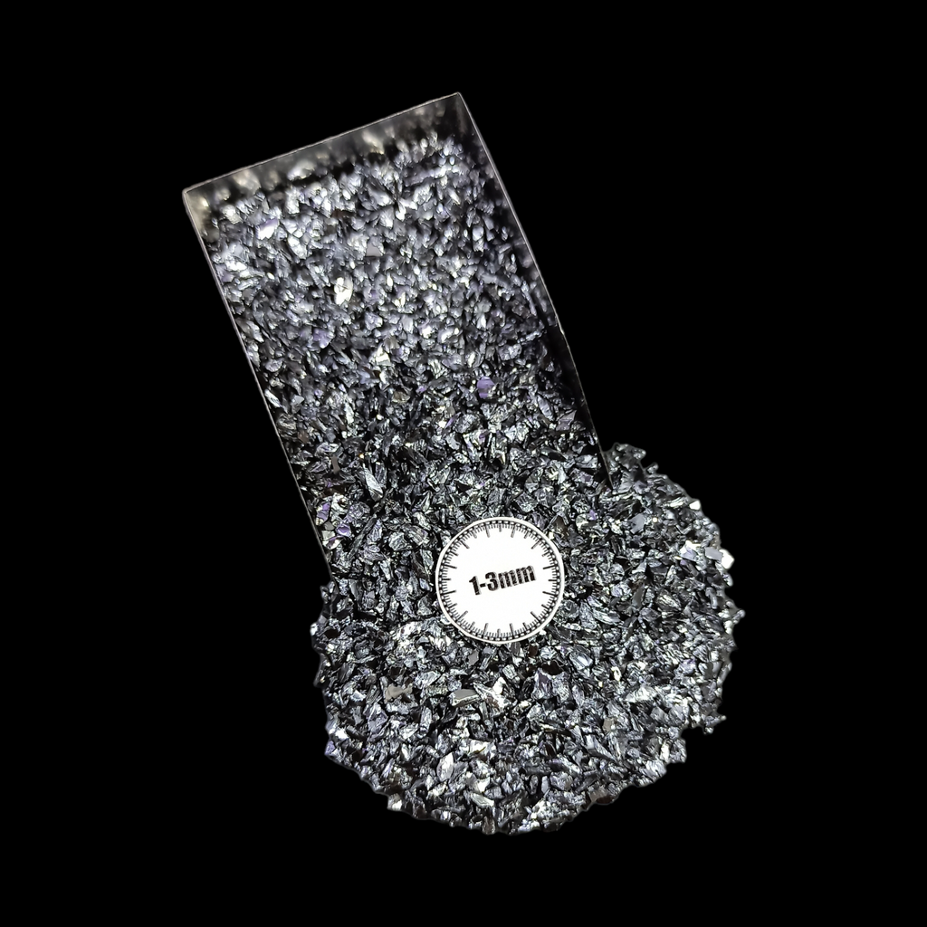 Natural Siliconite 1-3mm Crushed Stone by GRADELYGEMS for Resin Work, Inlay & Decorative Creations