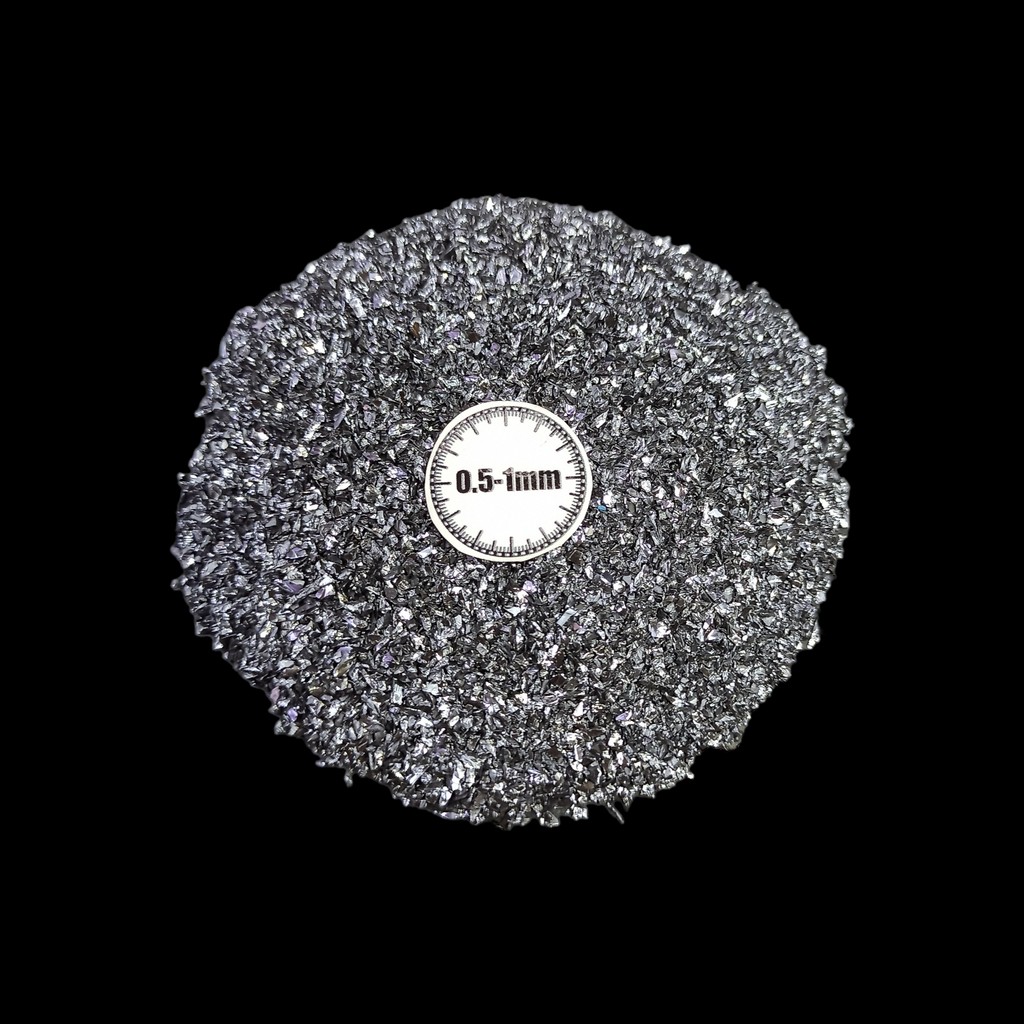 GRADELYGEMS Premium Siliconite 0.5-1mm Crushed Gemstone for Jewelry Inlay, Resin Art & Handmade Decor