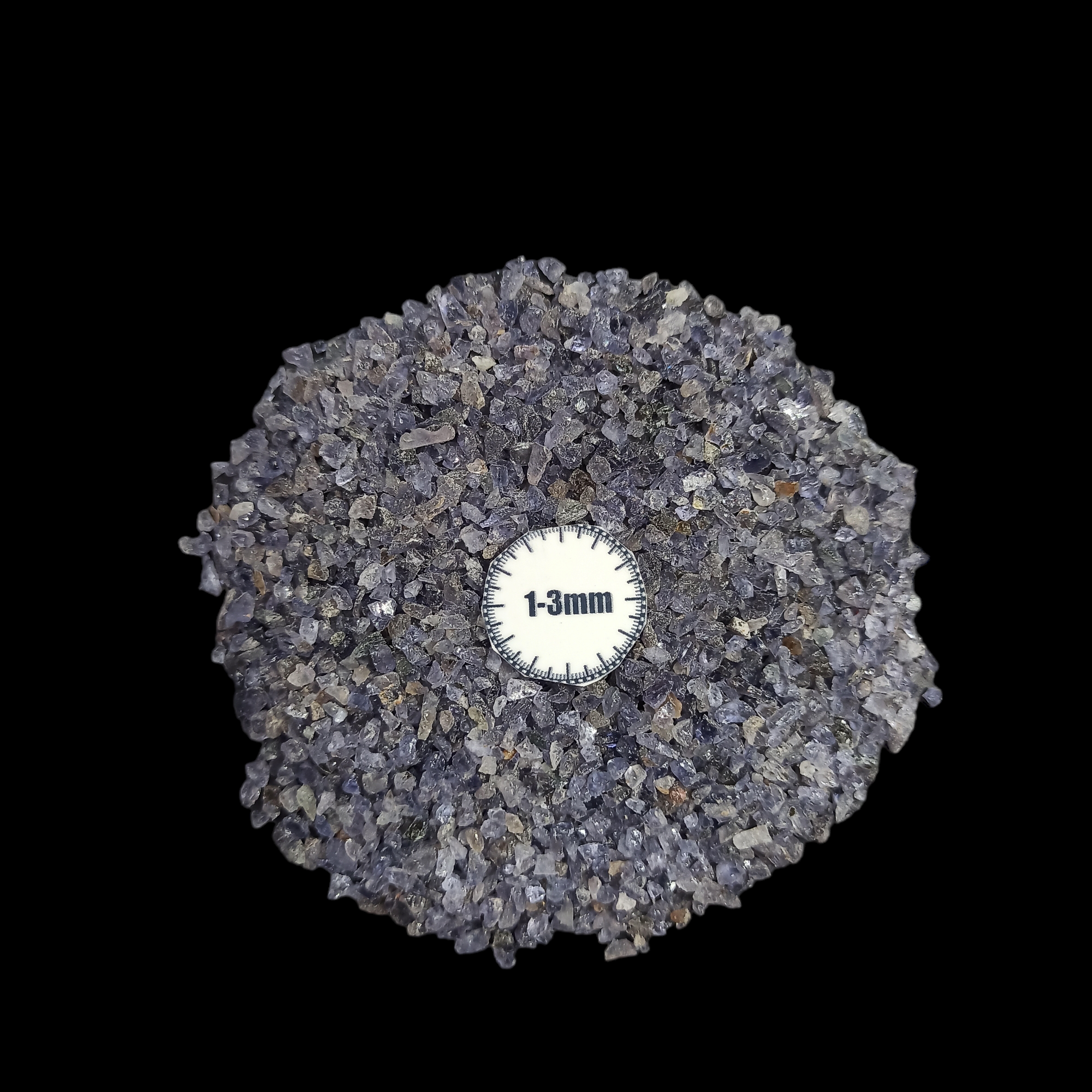 Natural Iolite Loose Stone 1-3mm by GRADELYGEMS for Resin Art, Jewelry Design & Premium Decor