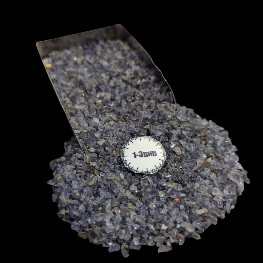 Natural Iolite Loose Stone 1-3mm by GRADELYGEMS for Resin Art, Jewelry Design & Premium Decor