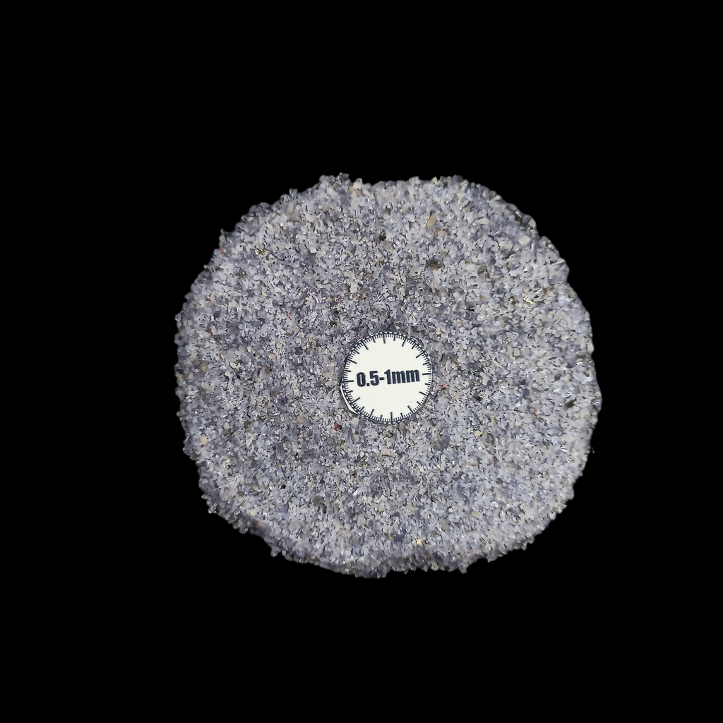 GRADELYGEMS Natural Iolite Gemstone Crushed 0.5-1mm for Ring Inlay, Jewelry Making, Resin Art & Fine Detail Work