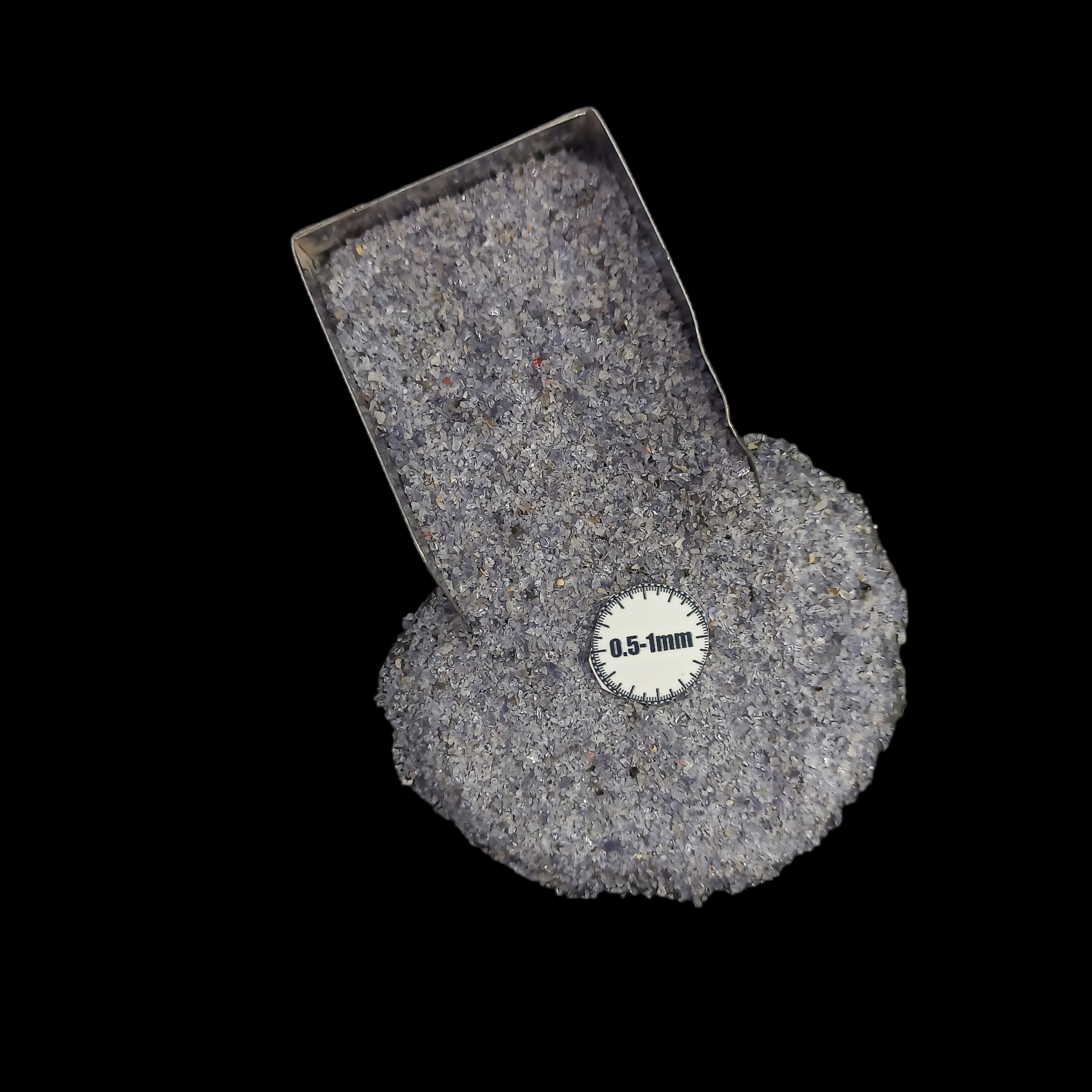 GRADELYGEMS Natural Iolite Gemstone Crushed 0.5-1mm for Ring Inlay, Jewelry Making, Resin Art & Fine Detail Work