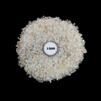 Natural White Topaz Loose Stone 1-3mm by GRADELYGEMS for Resin Art, Jewelry Design & Premium Decor