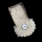 Natural White Topaz Loose Stone 1-3mm by GRADELYGEMS for Resin Art, Jewelry Design & Premium Decor