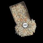 GRADELYGEMS Green Sunstone Bold Crushed Stone 3-5mm for Vase Fillers, Jewelry Design, Resin Art & Decor