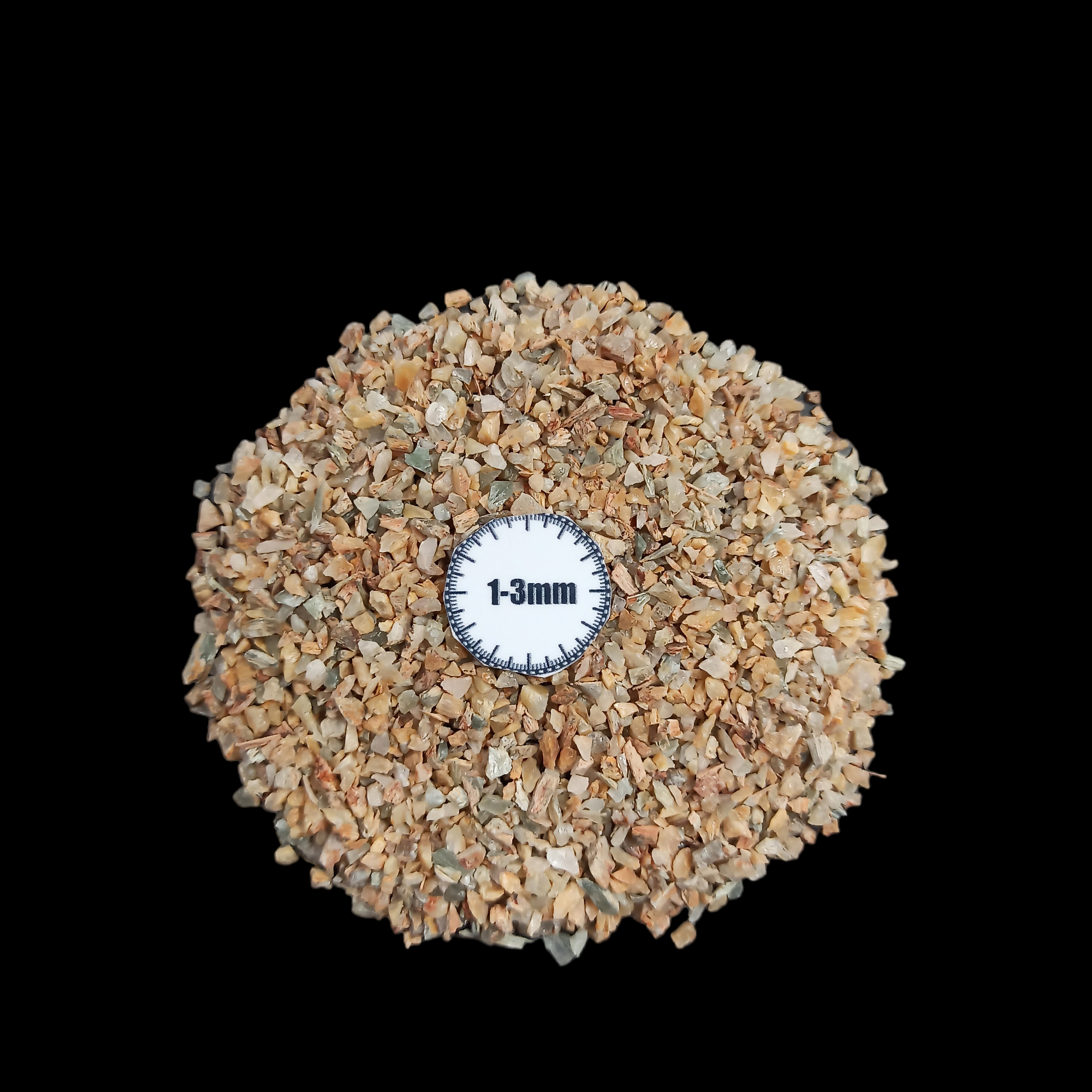 Natural Cat's Eye 1-3mm Crushed Stone by GRADELYGEMS for Resin Work, Inlay & Decorative Creations