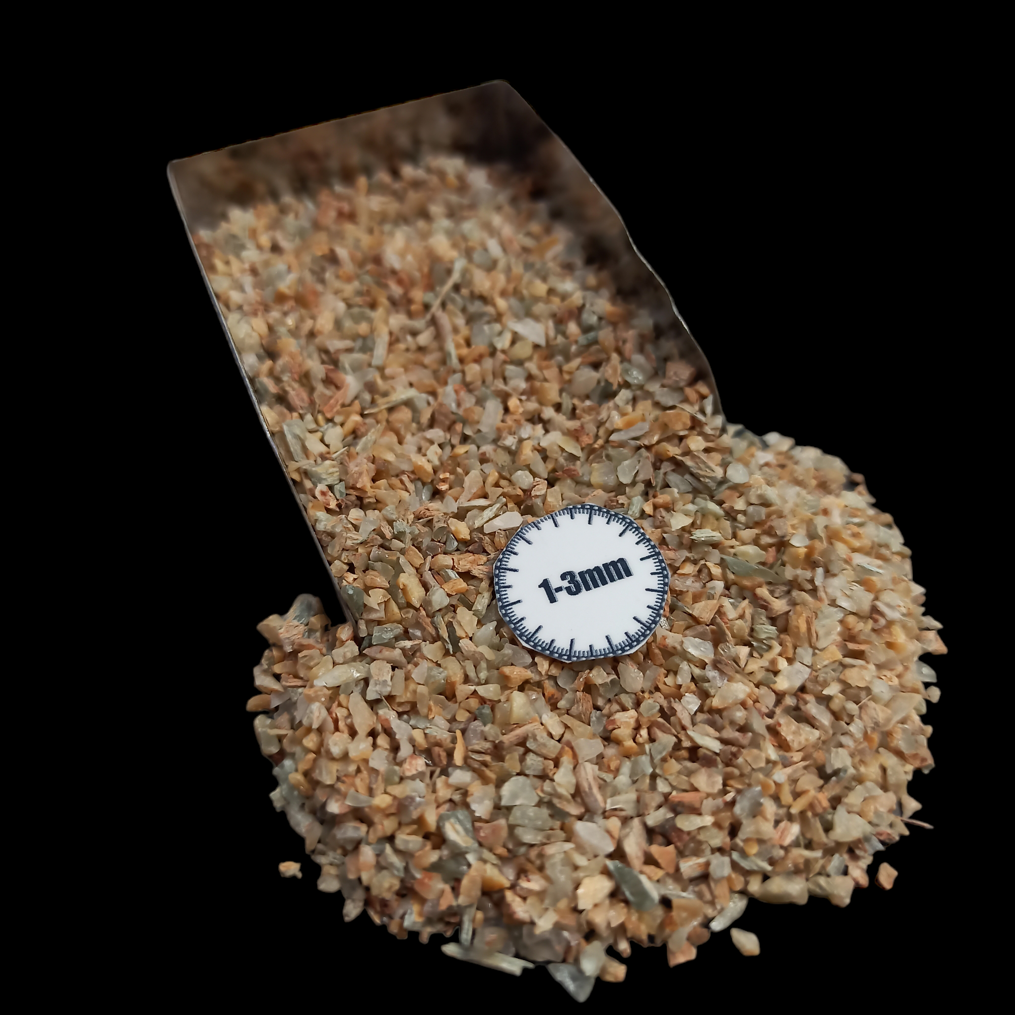 Natural Cat's Eye 1-3mm Crushed Stone by GRADELYGEMS for Resin Work, Inlay & Decorative Creations