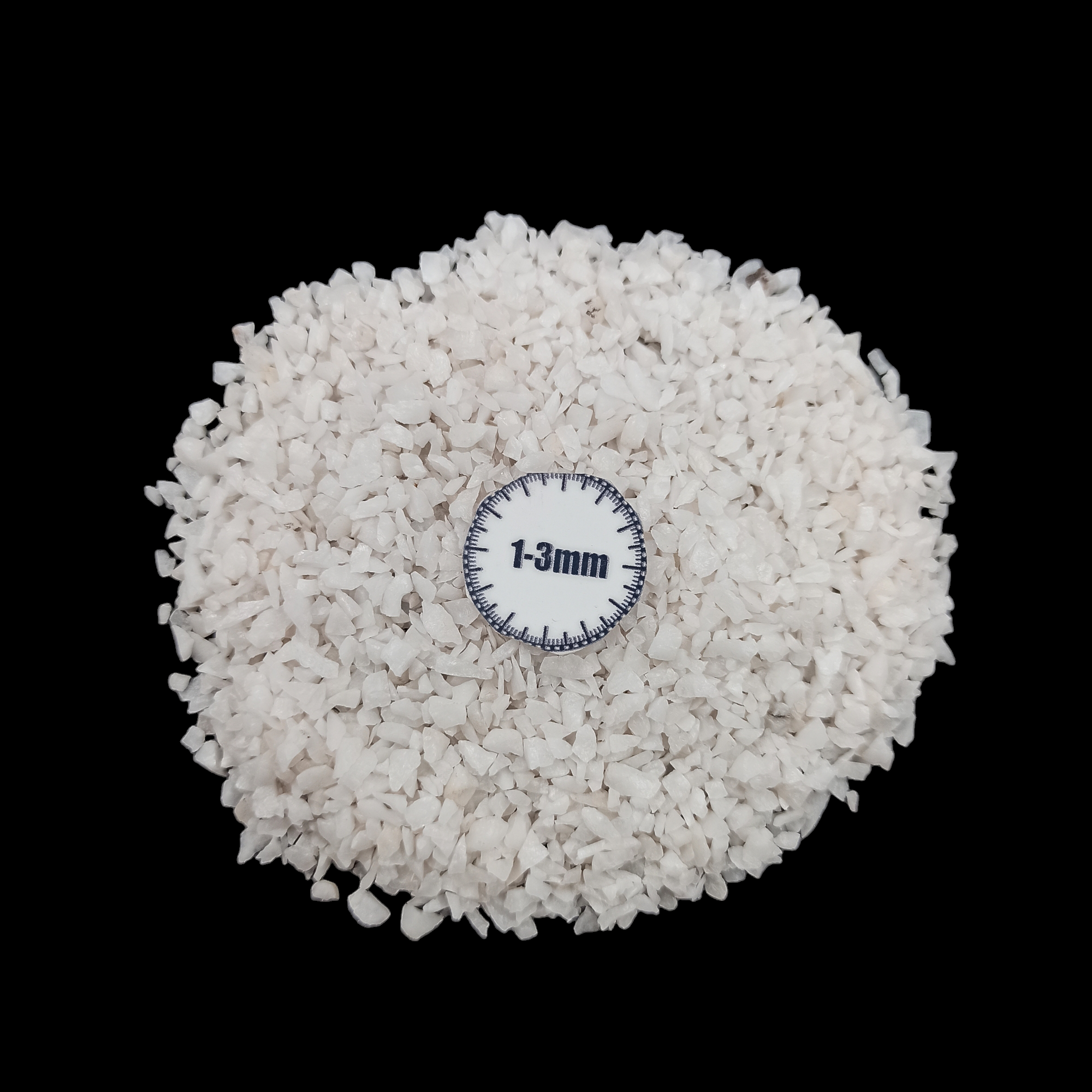 Natural White King Loose Stone 1-3mm by GRADELYGEMS for Resin Art, Jewelry Design & Premium Decor