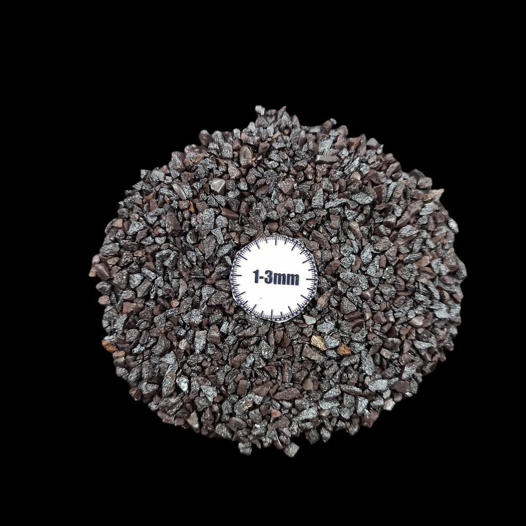 Natural Hematite Loose Stone 1-3mm by GRADELYGEMS for Resin Art, Jewelry Design & Premium Decor