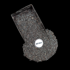 GRADELYGEMS Hematite Gemstone Crushed 0.5-1mm for Ring Inlay, Jewelry Making, Resin Art & Fine Detail Work