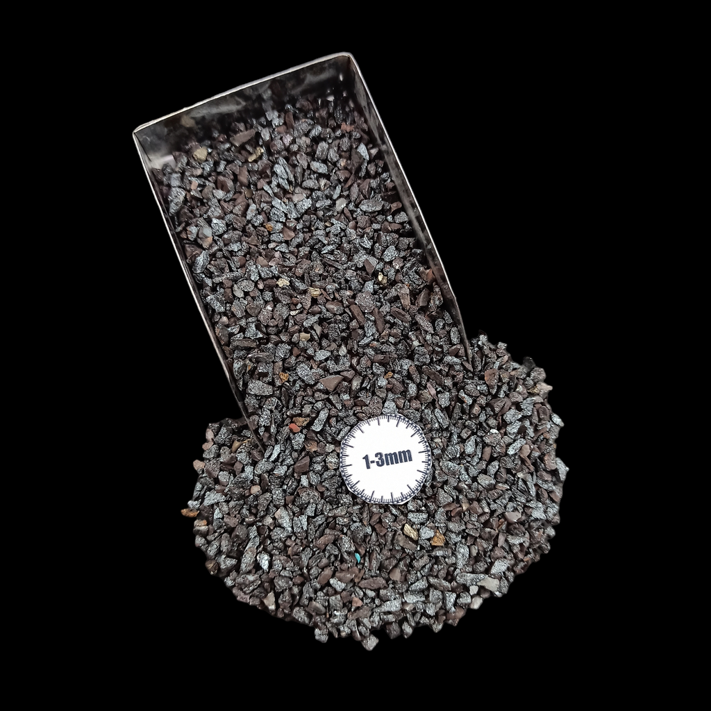 Natural Hematite Loose Stone 1-3mm by GRADELYGEMS for Resin Art, Jewelry Design & Premium Decor