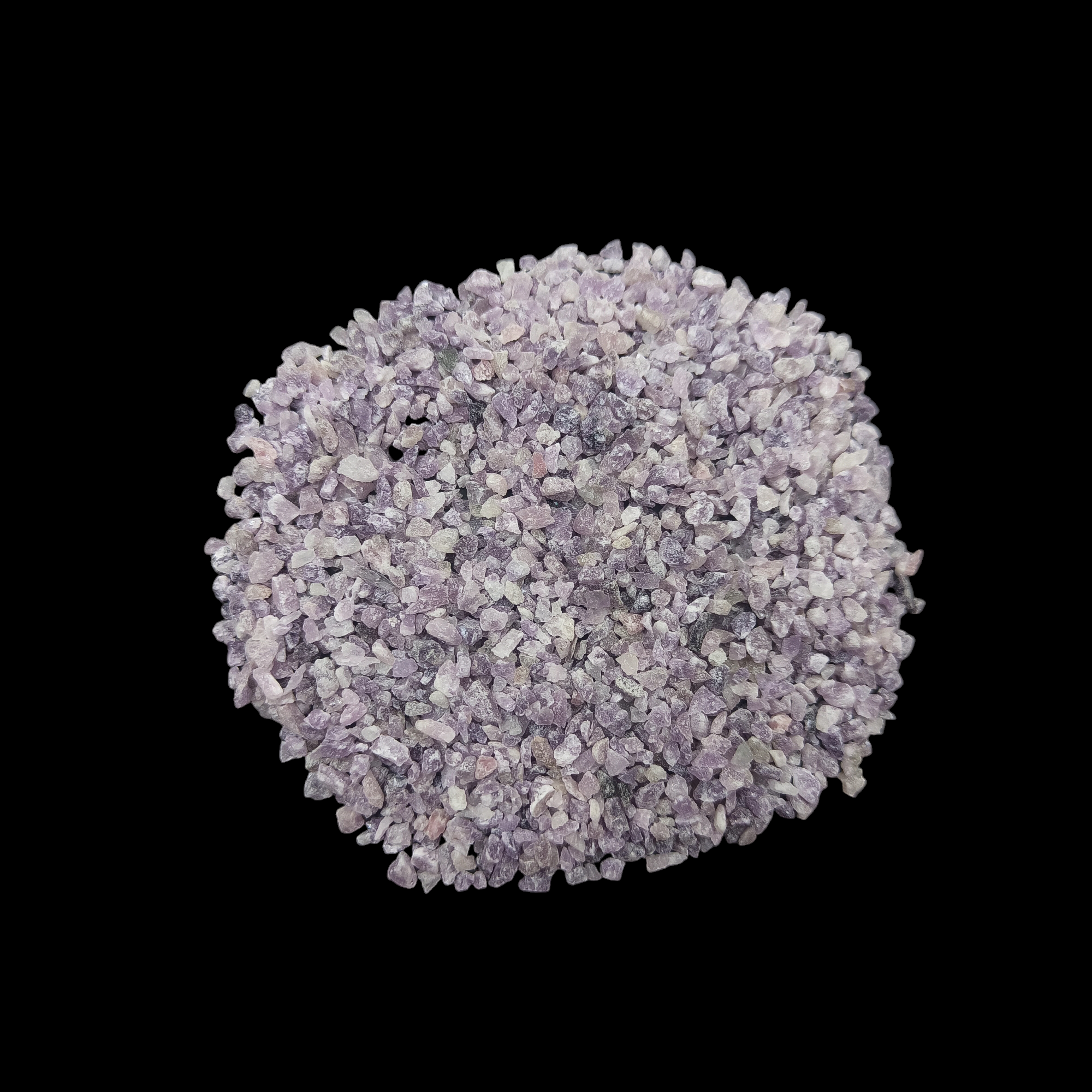 Natural Lepidolite 1-3mm Crushed Stone by GRADELYGEMS for Resin Work, Inlay & Decorative Creations