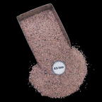 GRADELYGEMS Rhodonite Gemstone Crushed 0.5-1mm for Ring Inlay, Jewelry Making, Resin Art & Fine Detail Work