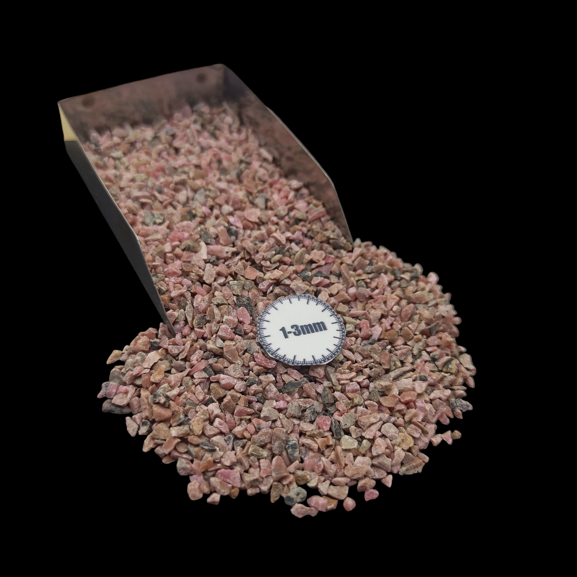 Natural Rhodonite Loose Stone 1-3mm by GRADELYGEMS for Resin Art, Jewelry Design & Premium Decor