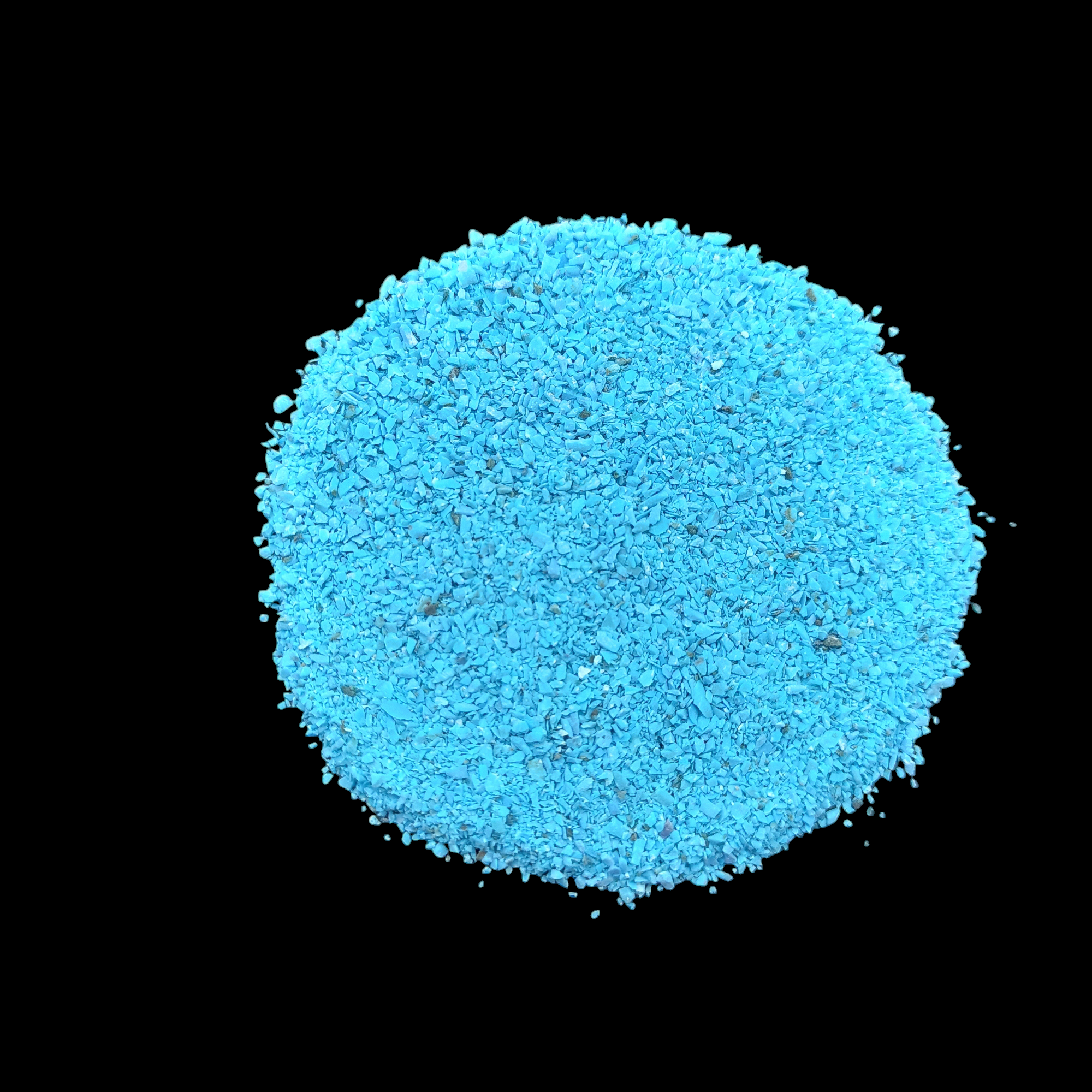 GRADELYGEMS New Natural Turquoise Gemstone Crushed 0.5-1mm for Ring Inlay, Jewelry Making, Resin Art & Fine Detail Work
