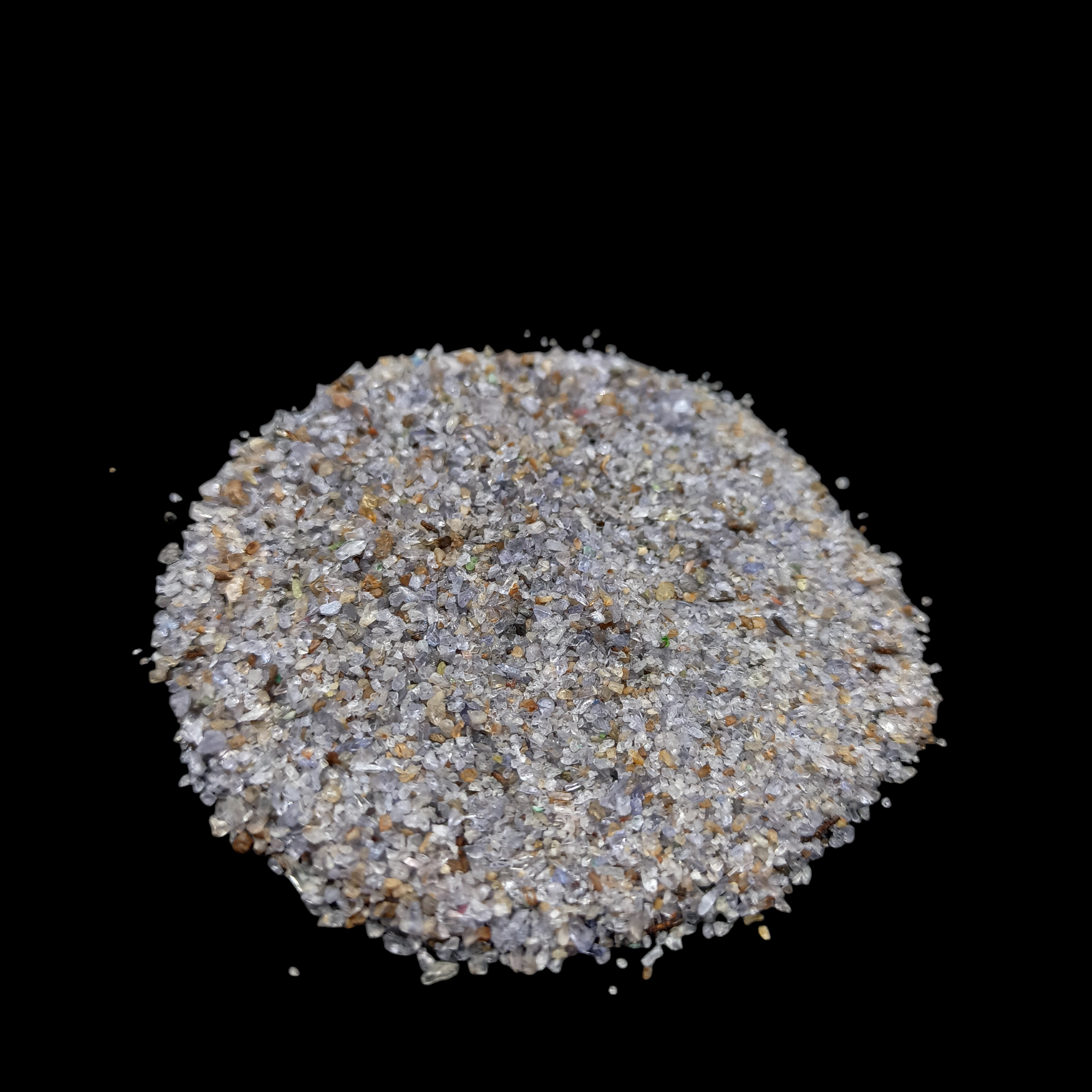 GRADELYGEMS Premium Tanzanite 0.5-1mm Crushed Gemstone for Jewelry Inlay, Resin Art & Handmade Decor