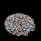 GRADELYGEMS Tanzanite Decorative Crushed Gemstone 3-5mm for Jewelry, Resin Work & Statement Decor