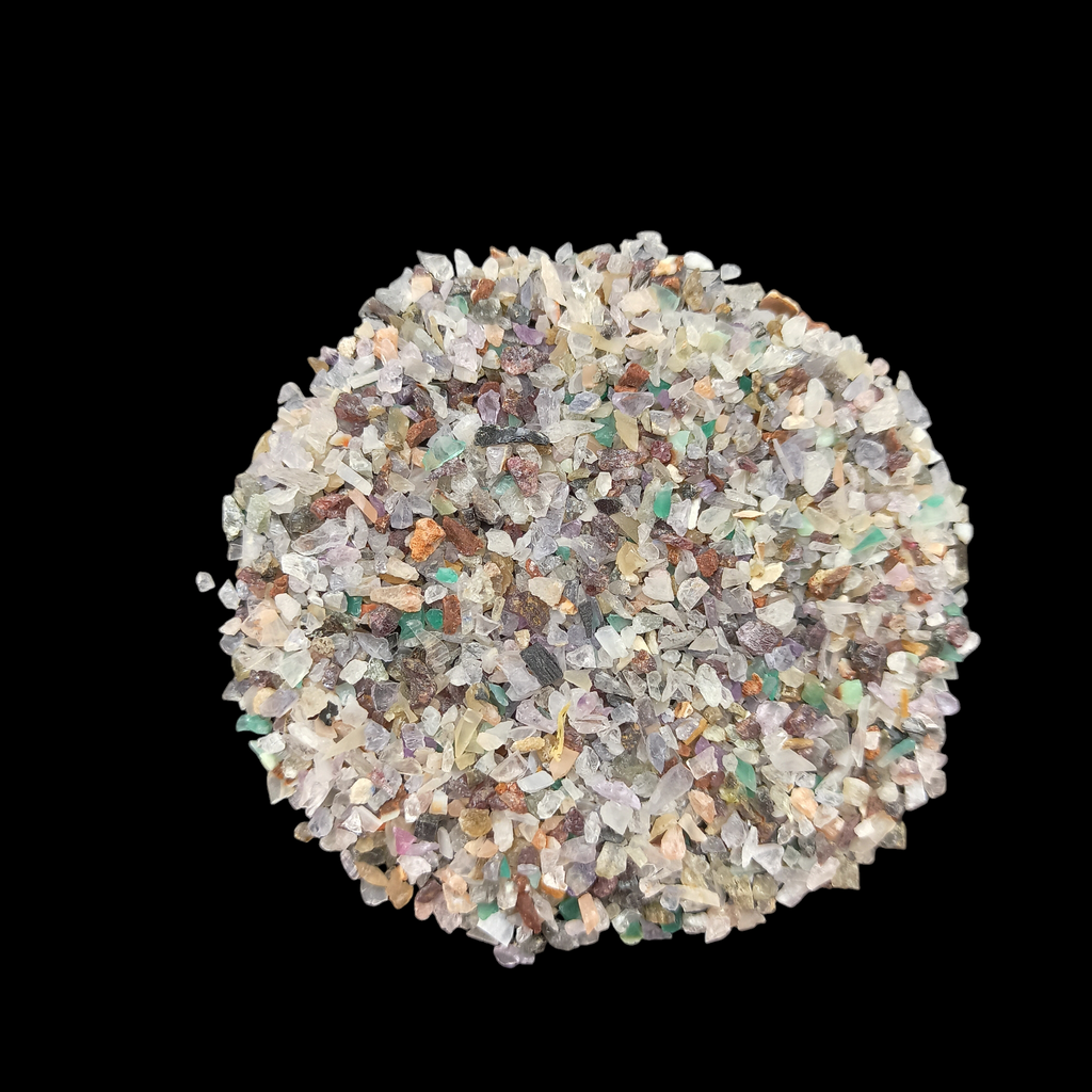 Natural Multi Natural Stones 1-3mm Crushed Stone by GRADELYGEMS for Resin Work, Inlay & Decorative Creations