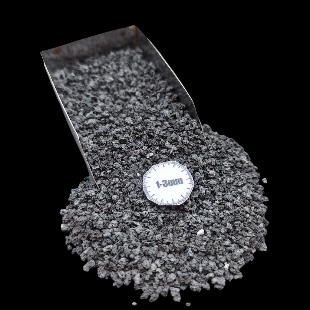 Natural Lava Loose Stone 1-3mm by GRADELYGEMS for Resin Art, Jewelry Design & Premium Decor