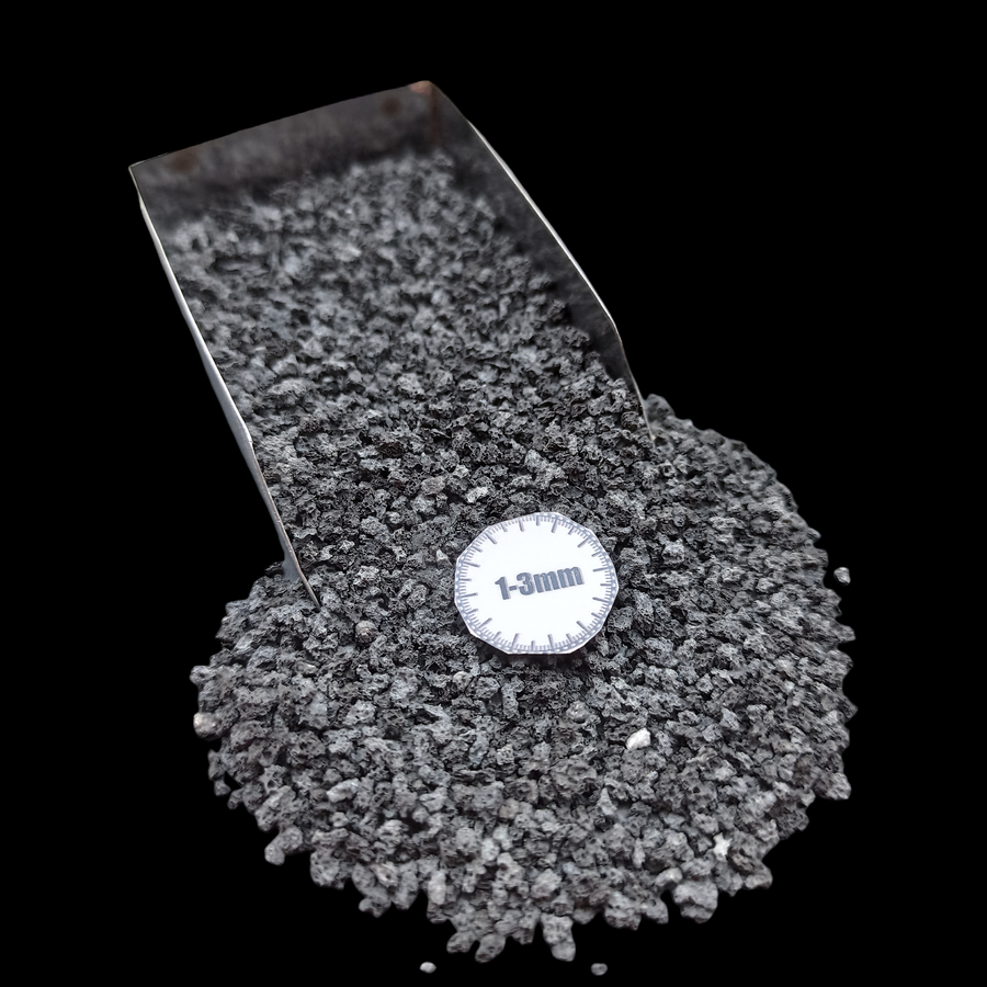 Natural Lava Loose Stone 1-3mm by GRADELYGEMS for Resin Art, Jewelry Design & Premium Decor