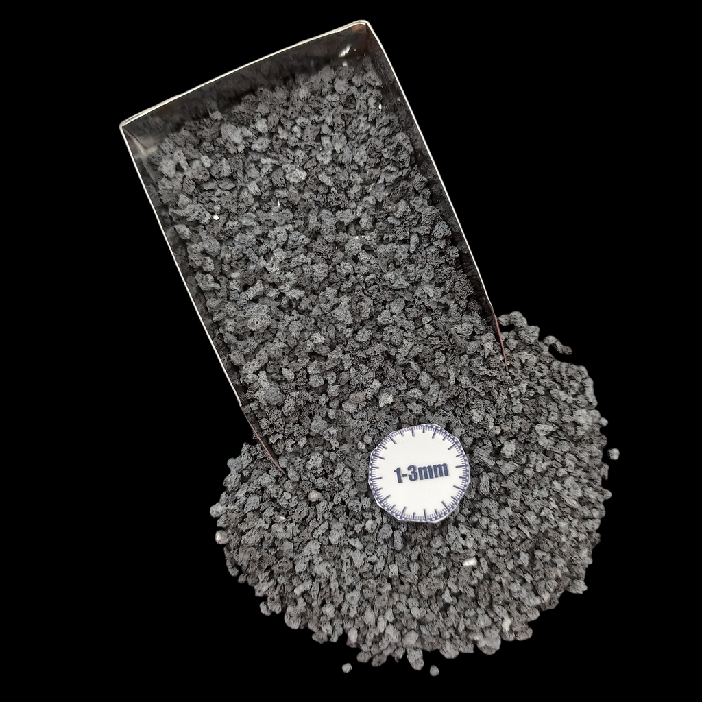 Natural Lava Loose Stone 1-3mm by GRADELYGEMS for Resin Art, Jewelry Design & Premium Decor