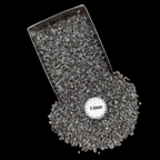 Natural Lava Loose Stone 1-3mm by GRADELYGEMS for Resin Art, Jewelry Design & Premium Decor