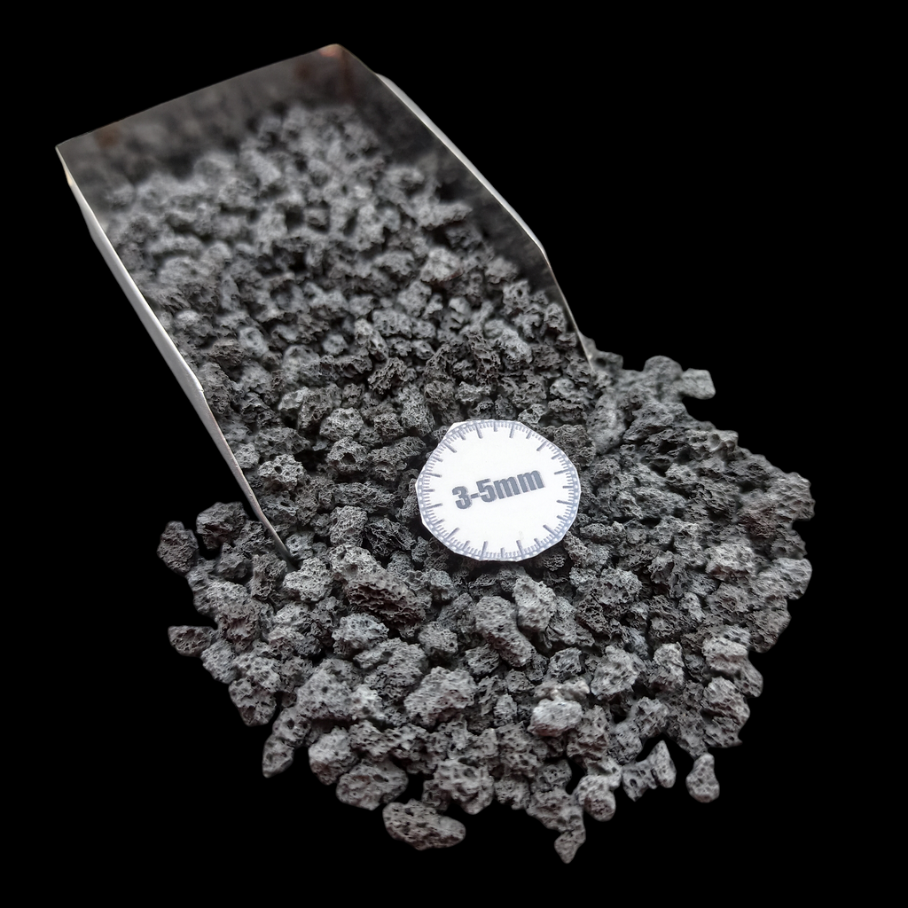 GRADELYGEMS Lava Bold Crushed Stone 3-5mm for Vase Fillers, Jewelry Design, Resin Art & Decor