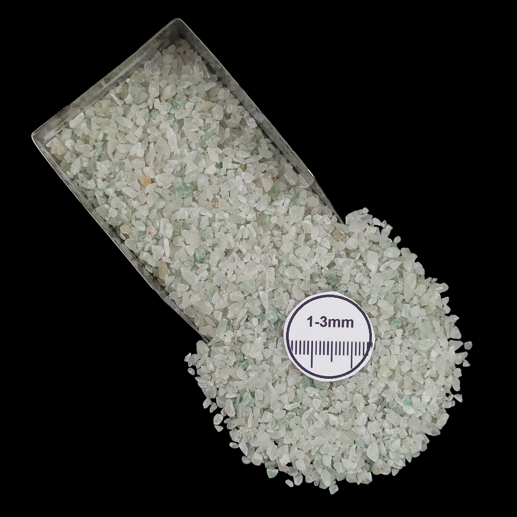 Natural Green Aventurine Loose Stone 1-3mm by GRADELYGEMS for Resin Art, Jewelry Design & Premium Decor