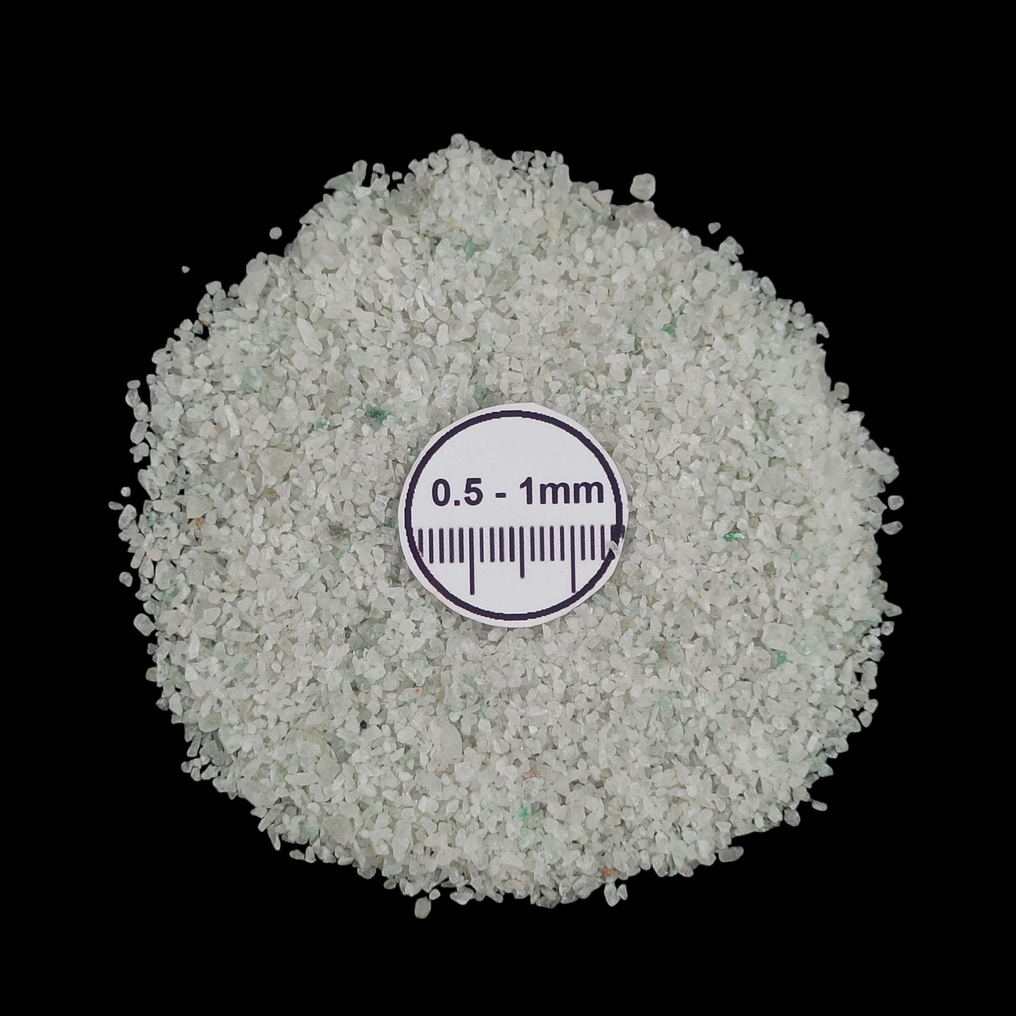 GRADELYGEMS Green Aventurine Gemstone Crushed 0.5-1mm for Ring Inlay, Jewelry Making, Resin Art & Fine Detail Work