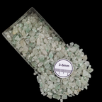 GRADELYGEMS Green Aventurine Bold Crushed Stone 3-5mm for Vase Fillers, Jewelry Design, Resin Art & Decor