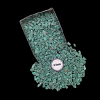 GRADELYGEMS Malachite Decorative Crushed Gemstone 3-5mm for Jewelry, Resin Work & Statement Decor