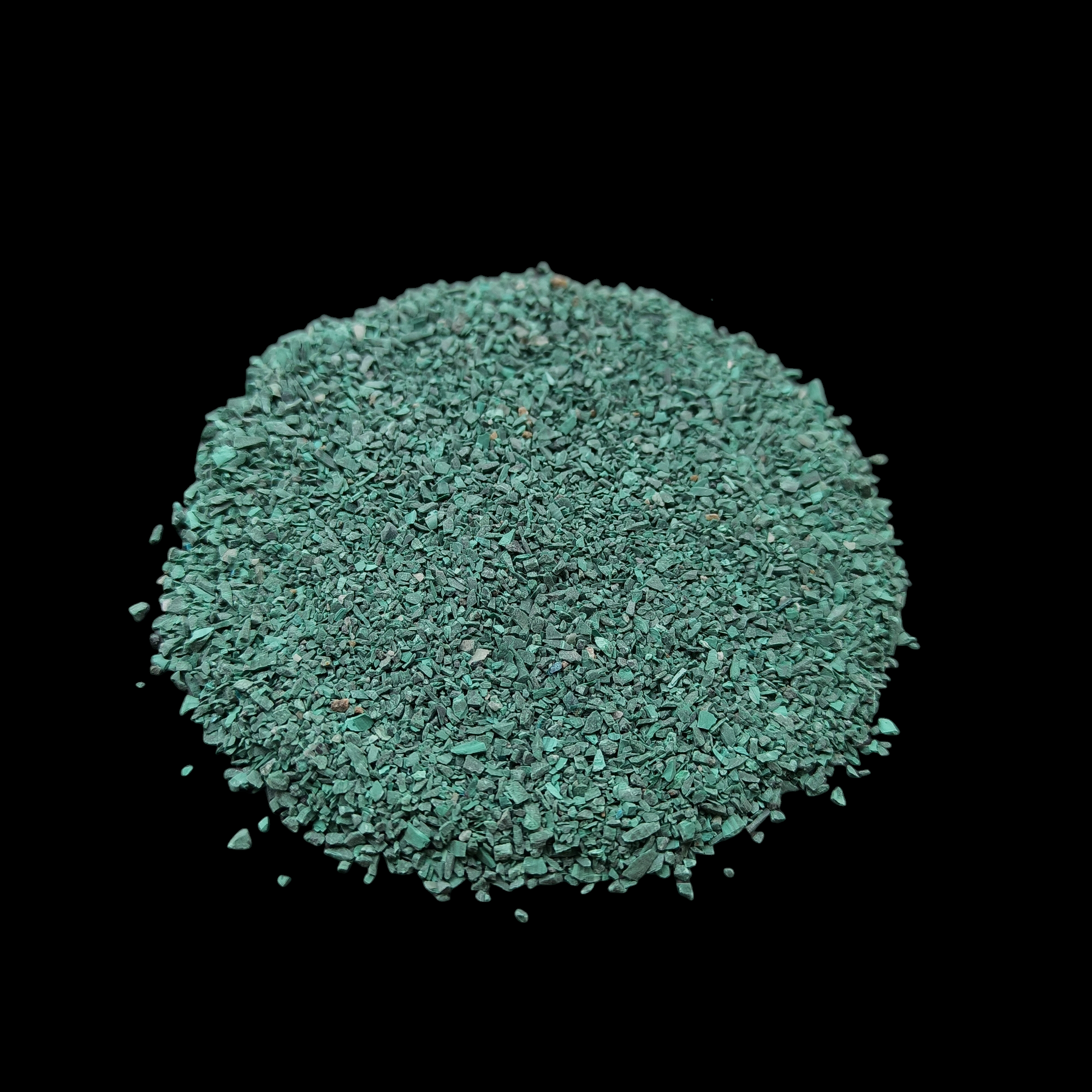 GRADELYGEMS Premium Natural Malachite 0.5-1mm Crushed Gemstone for Jewelry Inlay, Resin Art & Handmade Decor