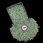 Natural Green Myke 1-3mm Crushed Stone by GRADELYGEMS for Resin Work, Inlay & Decorative Creations