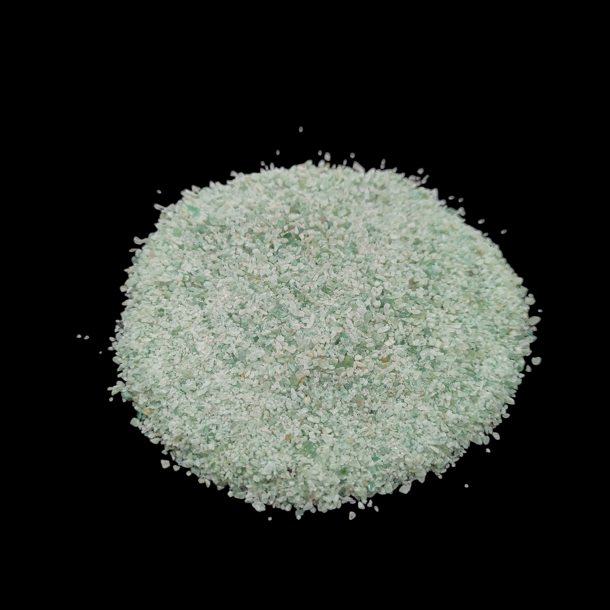 GRADELYGEMS Premium Green Myke 0.5-1mm Crushed Gemstone for Jewelry Inlay, Resin Art & Handmade Decor