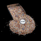 GRADELYGEMS Premium New 7 Chackra 0.5-1mm Crushed Gemstone for Jewelry Inlay, Resin Art & Handmade Decor