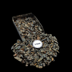 GRADELYGEMS Blue Tiger Eye Bold Crushed Stone 3-5mm for Vase Fillers, Jewelry Design, Resin Art & Decor