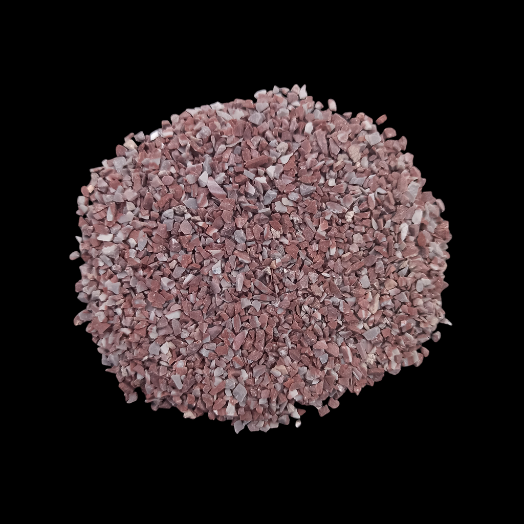 Natural Mariam Jasper 1-3mm Crushed Stone by GRADELYGEMS for Resin Work, Inlay & Decorative Creations
