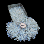 GRADELYGEMS Sea Opalite Decorative Crushed Gemstone 3-5mm for Jewelry, Resin Work & Statement Decor