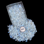 GRADELYGEMS Sea Opalite Decorative Crushed Gemstone 3-5mm for Jewelry, Resin Work & Statement Decor