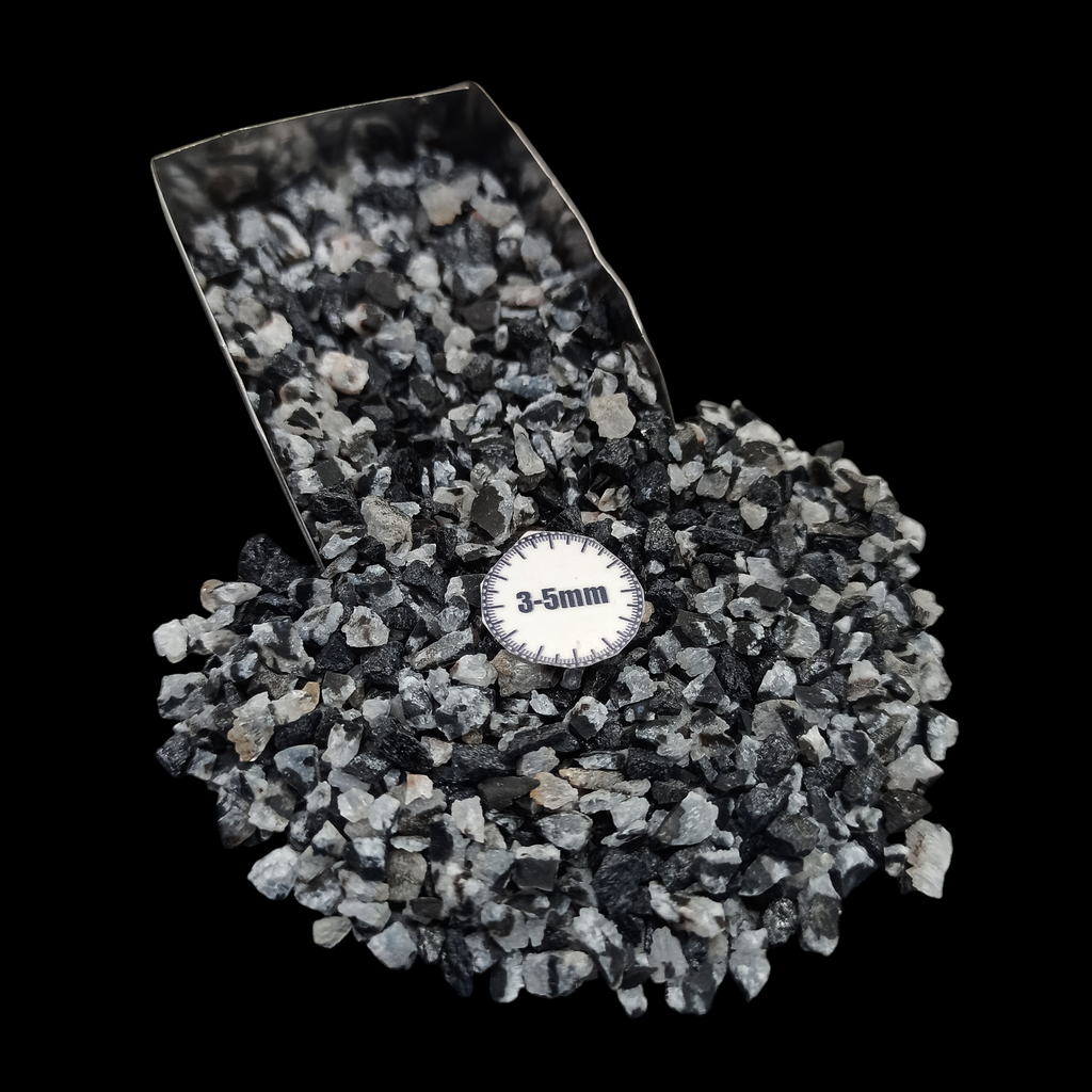 GRADELYGEMS Banded Onyx Bold Crushed Stone 3-5mm for Vase Fillers, Jewelry Design, Resin Art & Decor