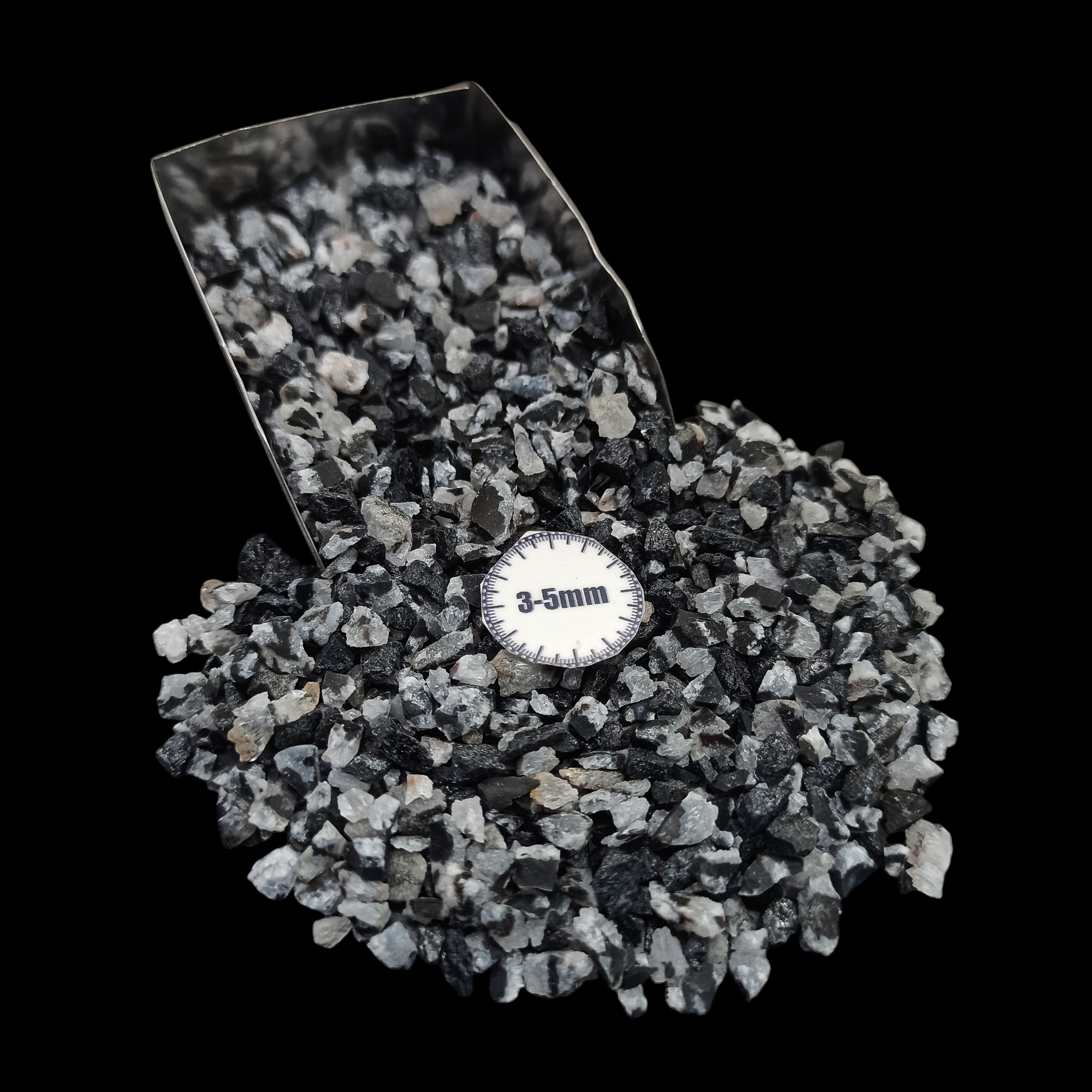 GRADELYGEMS Banded Onyx Bold Crushed Stone 3-5mm for Vase Fillers, Jewelry Design, Resin Art & Decor