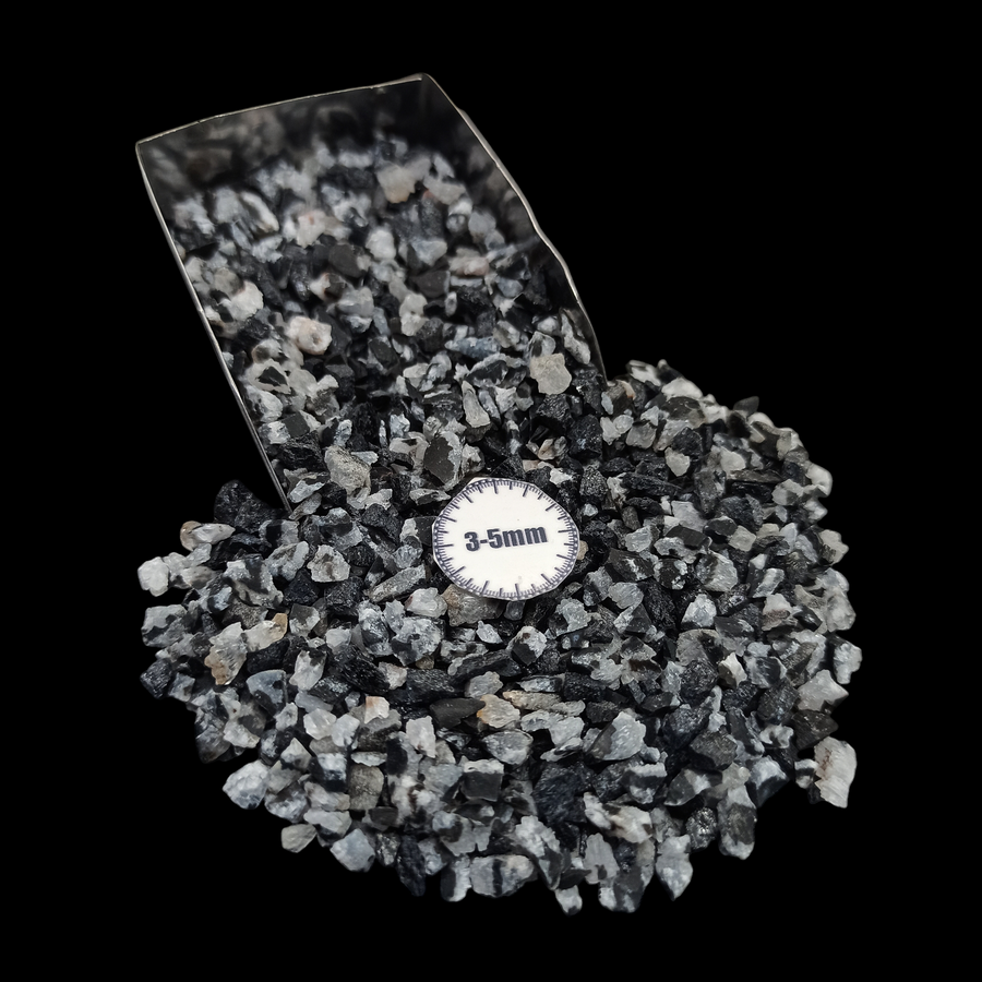 GRADELYGEMS Banded Onyx Bold Crushed Stone 3-5mm for Vase Fillers, Jewelry Design, Resin Art & Decor