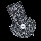 GRADELYGEMS Banded Onyx Bold Crushed Stone 3-5mm for Vase Fillers, Jewelry Design, Resin Art & Decor