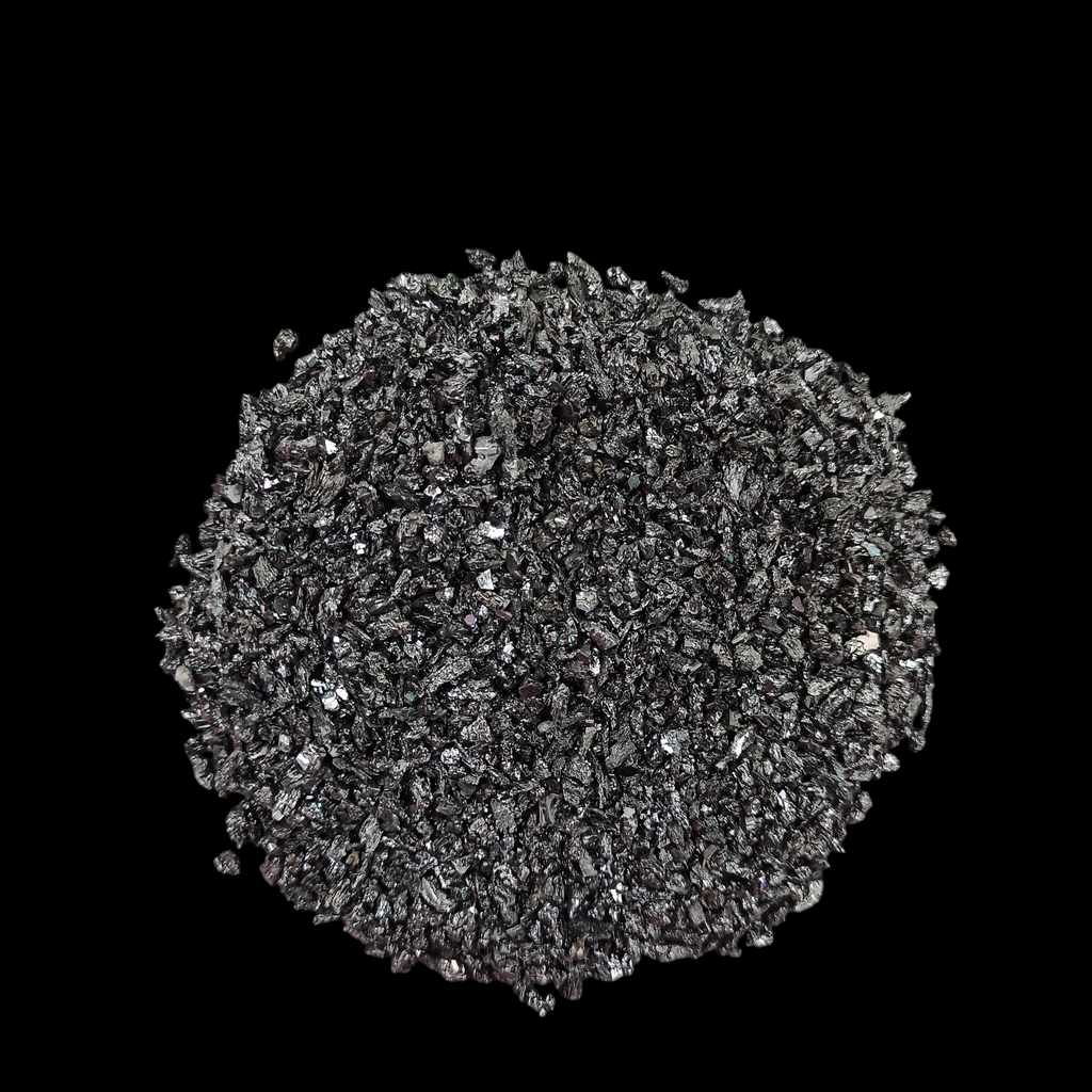 Natural Carborundum 1-3mm Crushed Stone by GRADELYGEMS for Resin Work, Inlay & Decorative Creations